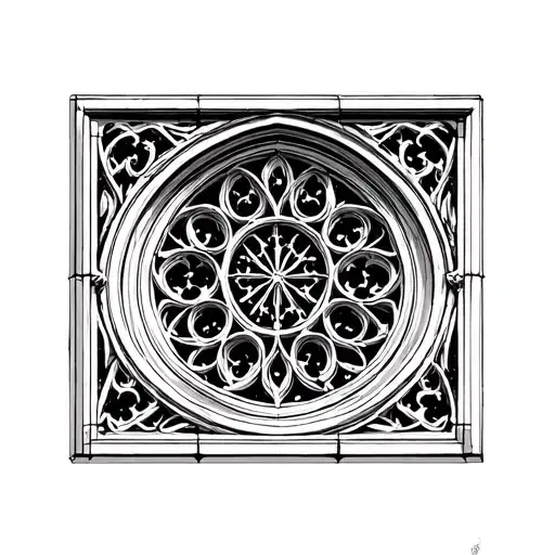Gothic Cathedral Window