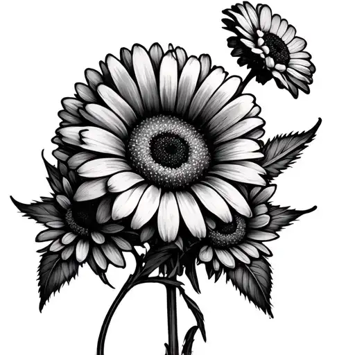 Marigold Daisy Bouquet