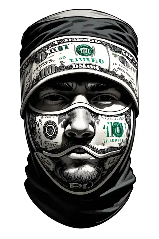 Ski Mask With Money