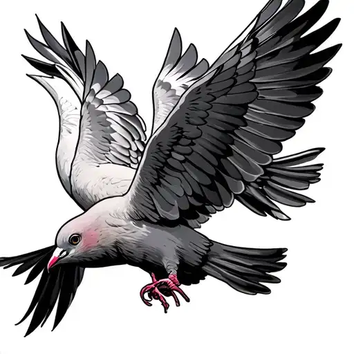 Doves Carrying A Name