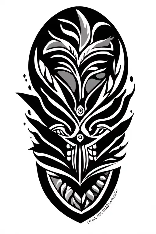 Fijian Tribal Tattoo With Indain And Australian Culture