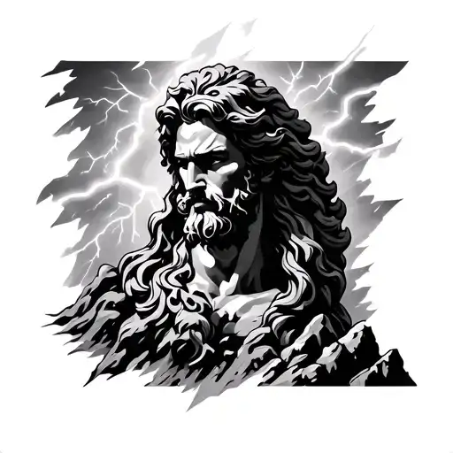 Mount Olympus Zeus Lightning Bolt