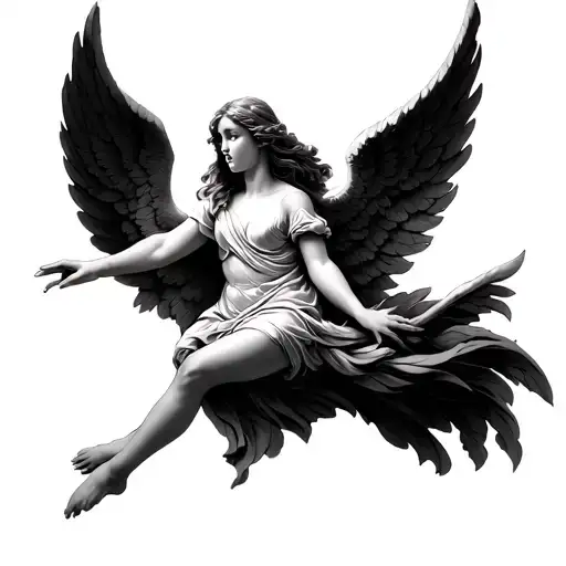 Angel Falling Angel