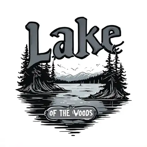 Something That Has The Lake And Says Lake Of The Woods