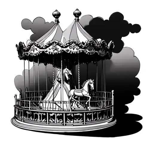 Merry Go Round Victorian Style