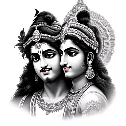 Krishna And Vishnu