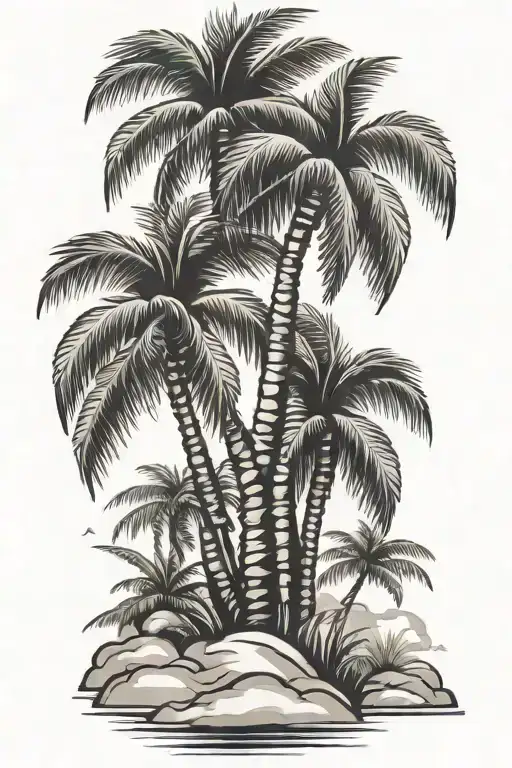 Traditional Palm Trees