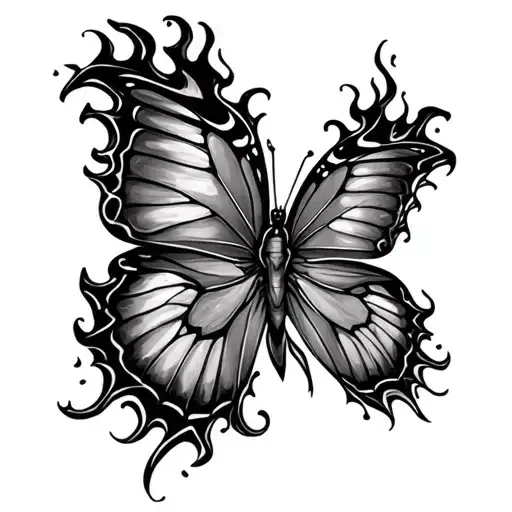 Burning Butterfly