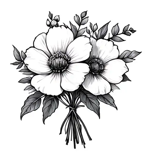 Birth Flower Bouquet