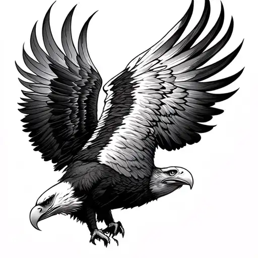 Eagle That Sentence The Sea In Two