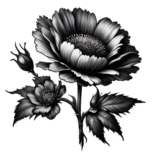 August And March Birth Flower