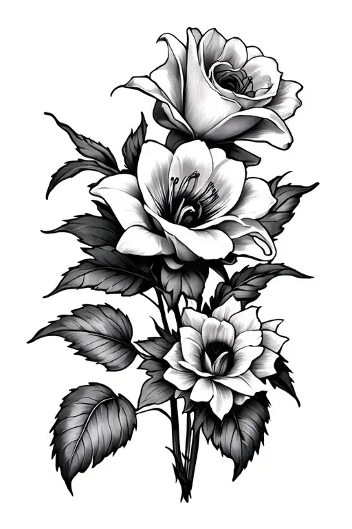 Roses Lilies Tulips Sunflowers Lilly