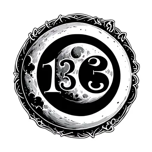 Number 133 Inside The Moon