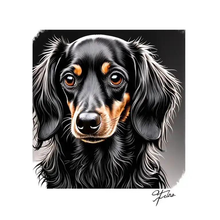 Long Haired Dachshund