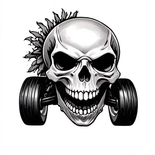 Caterpillar Turbo Skull