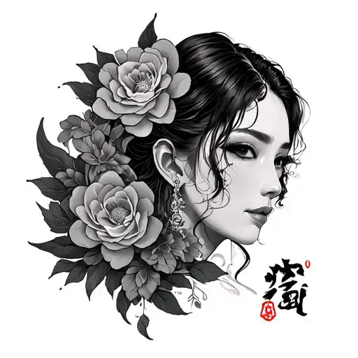Traditional Neo -Coi Tattoo Manga