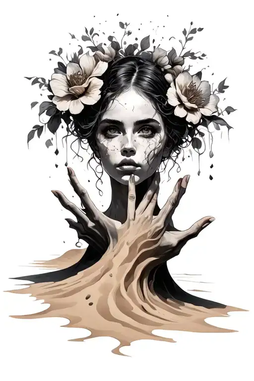 Sand Fall Between Your Fingers