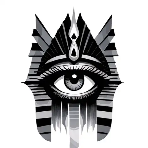 Eye Of Ra Egyptian God Symbol