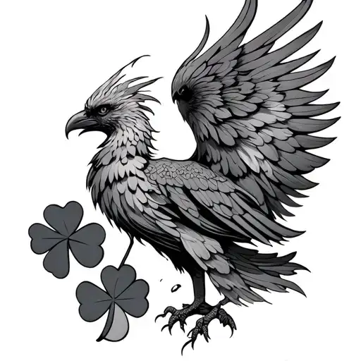 Phoenix And Luck Clover