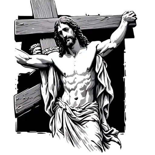 Jesus Carrying Cross