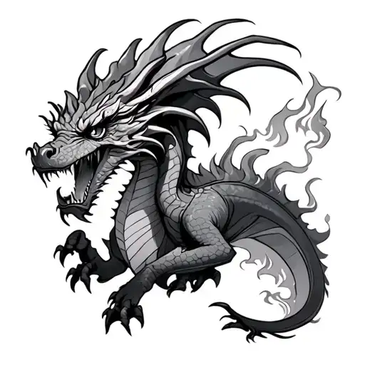 Fire Breathing Dragon