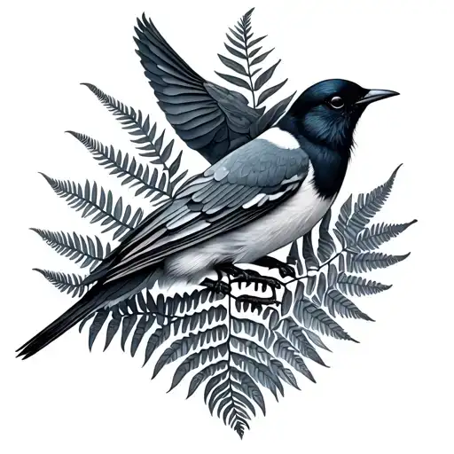 Fern And Birds
