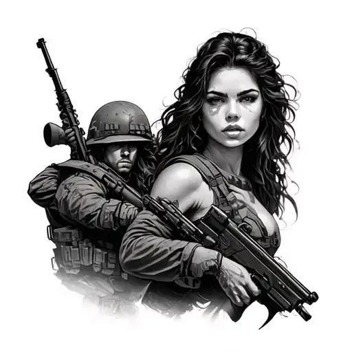 One Woman Vs An Army