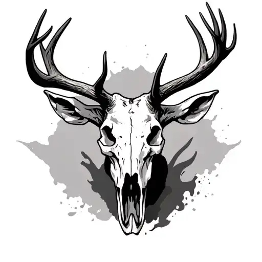 Elk Skull