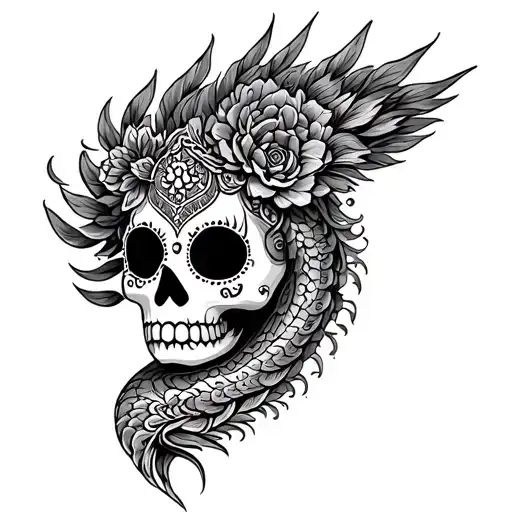 Day Of The Dead Quetzalcoatl