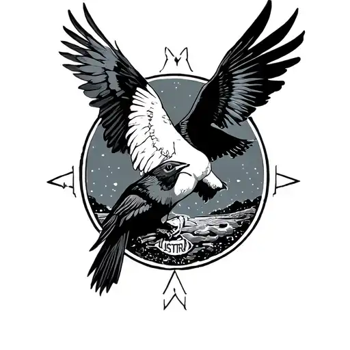 Per Aspera Ad Astra With Birds