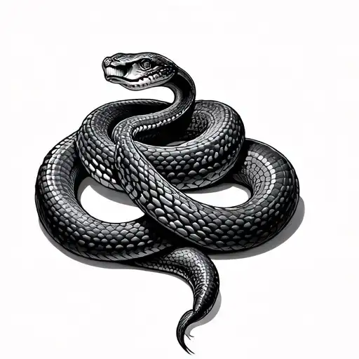 Striking Snake