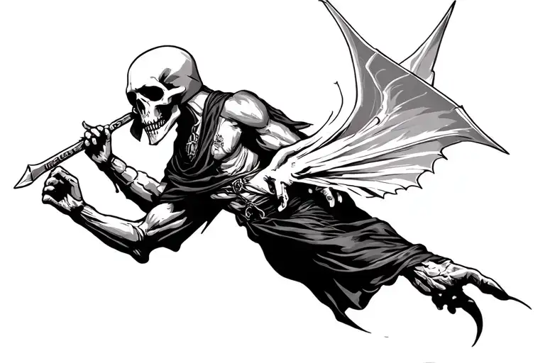 Angles Executing The Reaper