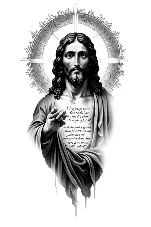 Jesus Christ And Serenity Prayer