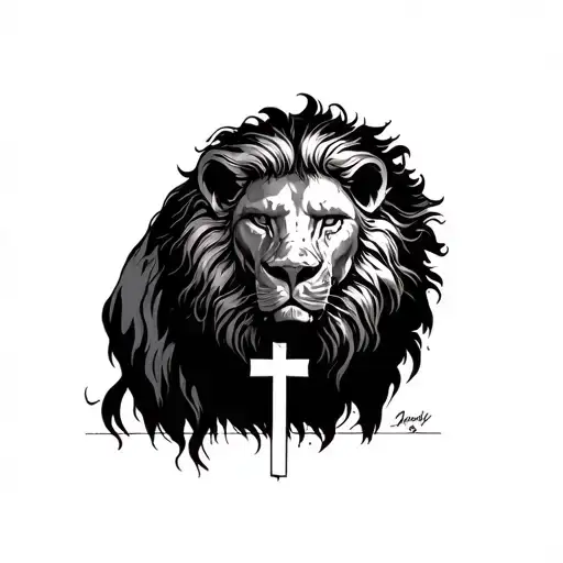 Loin With A Cross On The Bottom Part