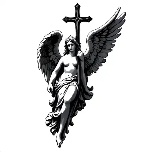Angel With Cross