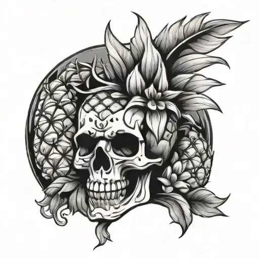 Skull Pineapple