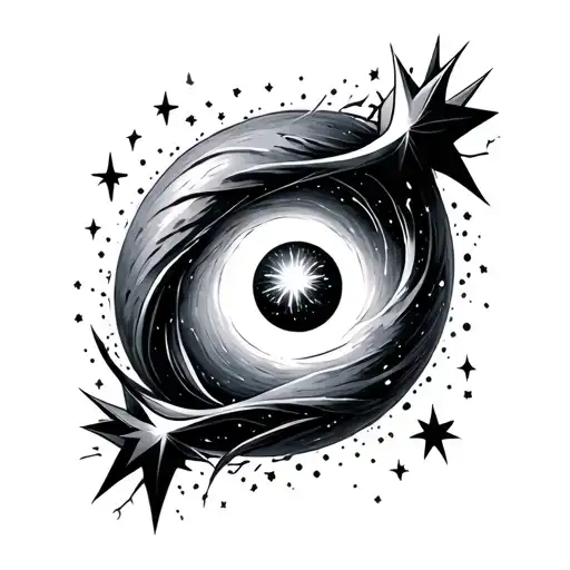 Stars And Black Hole