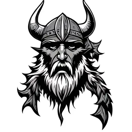 Viking Tribal With Lyke In It