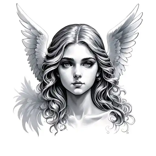 Female Angel Face