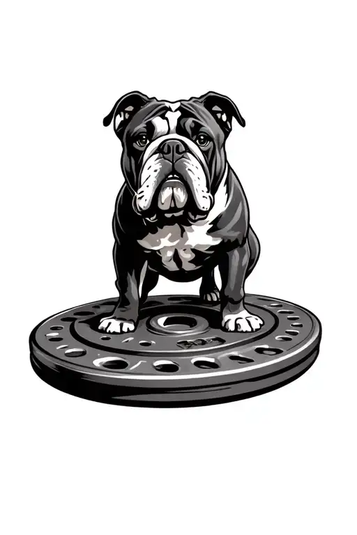Bulldog Crushing Weight Plate