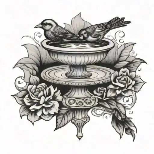 Birdbath Millionare