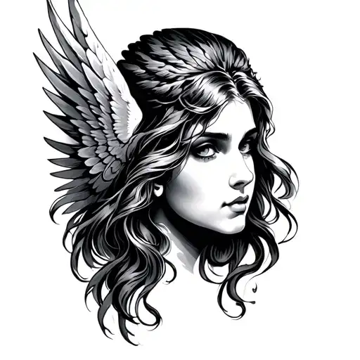 Female Angel Face