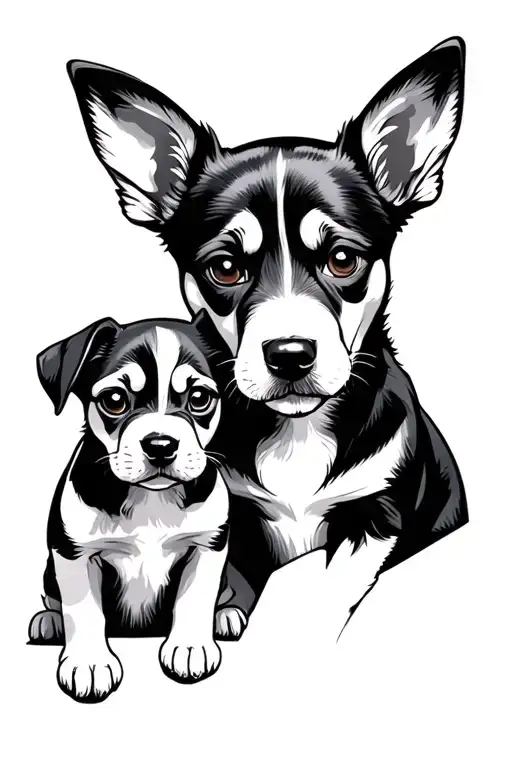 Leon And His Puppy