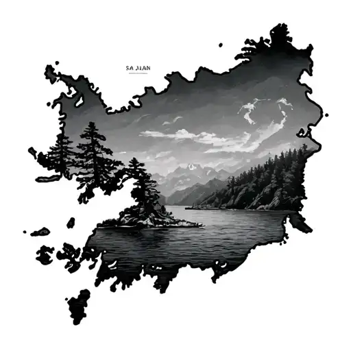 San Juan Islands Map