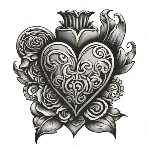 Rr Iii With A Heart Around It