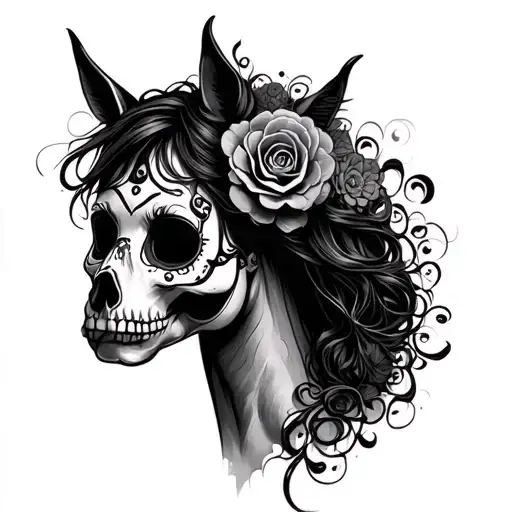 The Catrina On To Dark Horse
