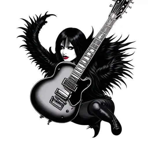 Elvira And Guitar