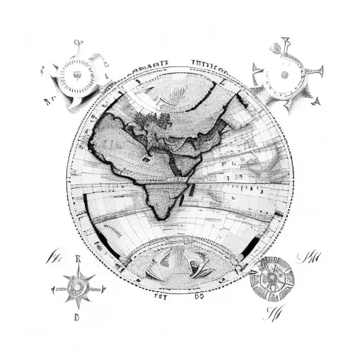 Vintage Nautical Map