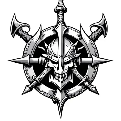 Nautical Viking Warrior
