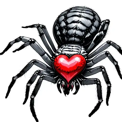 Spider With Heart